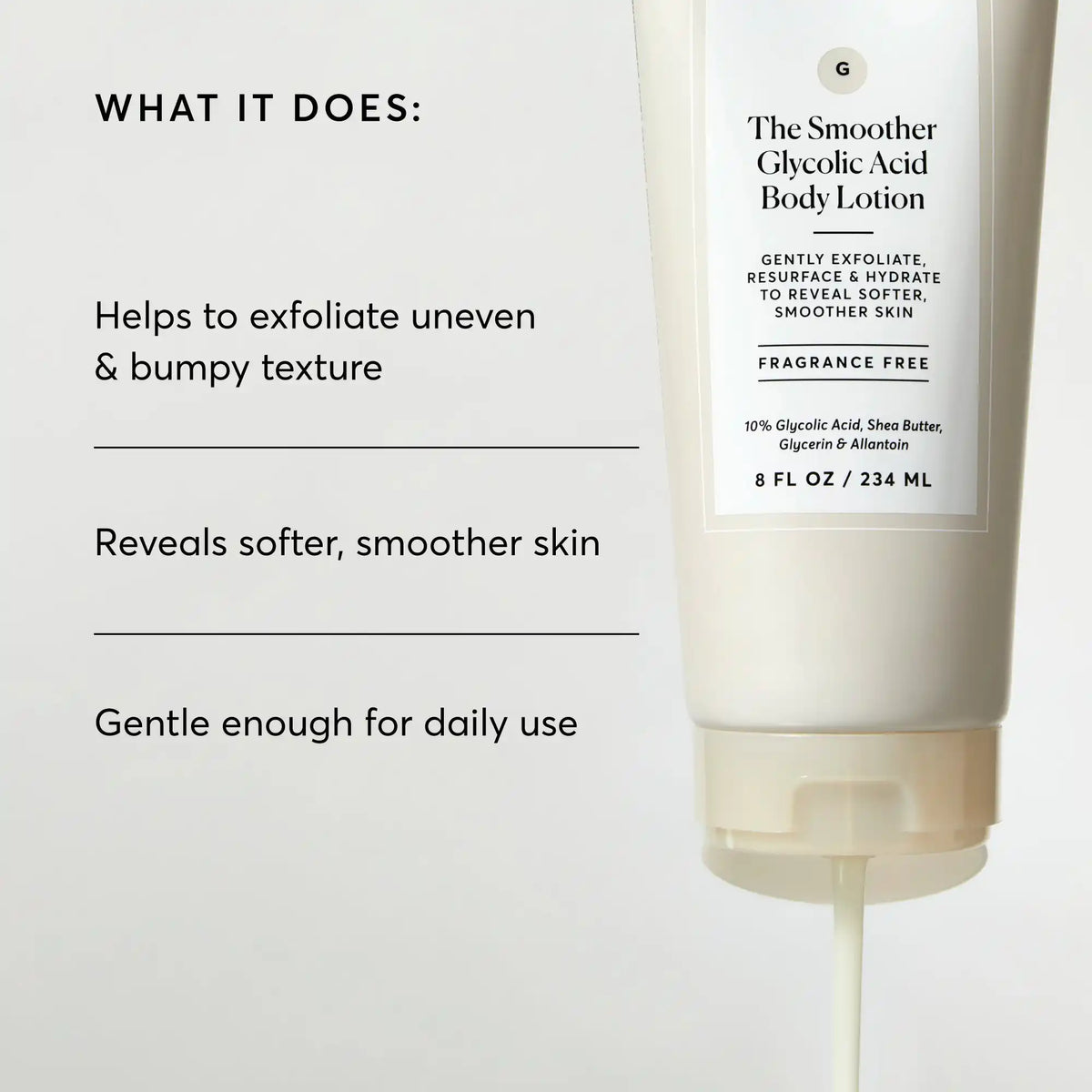 The Smoother Glycolic Acid Body Lotion