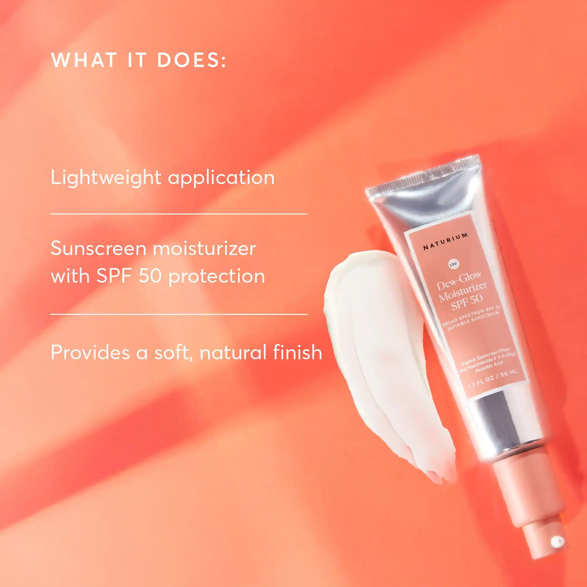 Dew-Glow Moisturizer SPF 50 - Travel Size